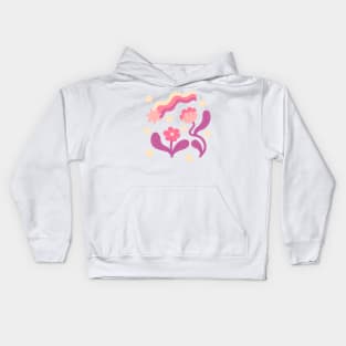 Flowers and Stars Kids Hoodie